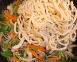 昭和の喫茶店の味『鉄板焼きうどん』作り方7写真