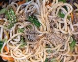 昭和の喫茶店の味『鉄板焼きうどん』作り方8写真