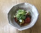 椎茸とプチトマトの味噌マヨネーズ和え作り方5写真