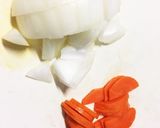 けいこだしでお味噌汁 玉ねぎ&人参作り方2写真