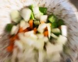 全てレンジ2種のかき揚げ風あんかけ天丼作り方1写真