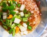 全てレンジ2種のかき揚げ風あんかけ天丼作り方5写真