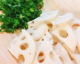 簡単！レンコンとツナのさっぱり炒め作り方1写真