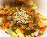 全てレンジ2種のかき揚げ風あんかけ天丼作り方20写真