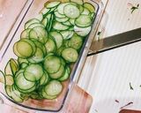 きゅうりカニカマ紫玉ねぎワカメの酢の物☆作り方2写真