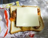 おしゃれにカレーチーズトースト作り方3写真