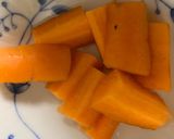 全てレンジ豚こま団子根菜の梅酢あん煮作り方6写真