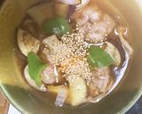 全てレンジ豚こま団子根菜の梅酢あん煮作り方17写真