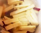 全てレンジさつまいも挽き肉青椒肉絲風作り方3写真