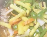 全てレンジさつまいも挽き肉青椒肉絲風作り方12写真