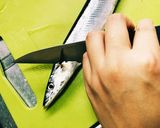 秋刀魚の内臓の取り方作り方1写真