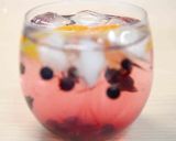 ブルーベリー炭酸水★okane☆作り方3写真