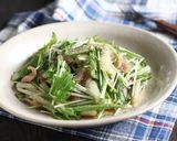 梨と水菜のサラダ作り方3写真