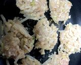 減塩★鶏ひき肉ともやしのみそ味バーグ作り方4写真