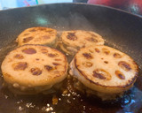 れんこんの挽き肉はさみ焼き☆作り方8写真