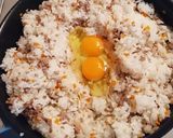 昼食に！ひき肉チャーハン作り方2写真