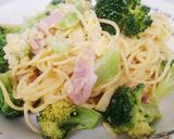簡単に♪豆乳でクリームパスタ作り方5写真