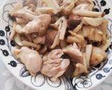 簡単♪鶏肉ときのこの蒸し炒め作り方4写真