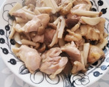 簡単♪鶏肉ときのこの蒸し炒め作り方4写真