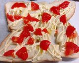 朝食に♪マヨとオリーブオイルのトースト作り方5写真