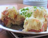 熱々チーズがとろ～パングラタン（ベーコン作り方8写真