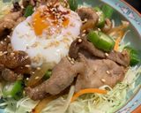 温泉卵とろり!超簡単!豚丼作り方7写真
