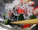 もう１品☆しらすとオクラの梅肉あえ作り方4写真