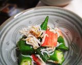 もう１品☆しらすとオクラの梅肉あえ作り方5写真