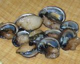 今、旬のトコブシで海の松茸ご飯作り方2写真