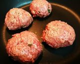 ハンバーグの素でオリジナルハンバーグ作り方7写真