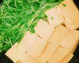 〖高野豆腐と豆苗の味噌煮〗作り方9写真