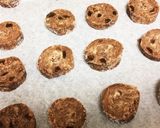 ♡ラムレーズン・ココア・クリチクッキー♡作り方5写真