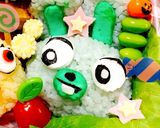 ダッキー&バニー★お弁当★キャラ弁作り方2写真