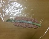 超簡単☆こく旨てりマヨ味のアスパラつくね作り方10写真