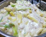 長ねぎとポテトと挽き肉のマカロニグラタン作り方9写真