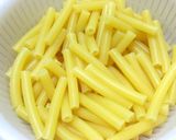 長ねぎとポテトと挽き肉のマカロニグラタン作り方1写真