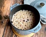 STAUB*玄米の炊き方2合*マクロビ作り方3写真