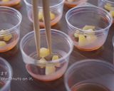 カラメル 水ようかん(栗入り)作り方14写真