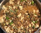 大豆挽き肉の坦々豆腐作り方8写真