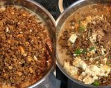 大豆挽き肉の坦々豆腐作り方7写真