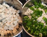 大豆挽き肉の坦々豆腐作り方5写真