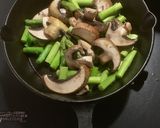 アスパラとマッシュルームのチーズ焼き作り方3写真