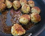 甘辛マスタードdeお豆腐ミートボール作り方4写真