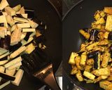 オクラと茄子のサブジ作り方3写真