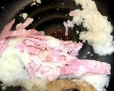 ファルファッレ のトマトベーコンパスタ作り方7写真