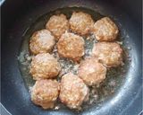 肉団子の甘酢あんかけ作り方4写真