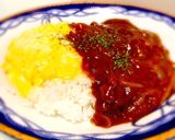 オムハヤシ作り方3写真