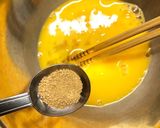 親子丼風まぜごはんTKG作り方3写真