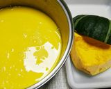 しっとりやさしい♪かぼちゃのポタージュ煮作り方1写真