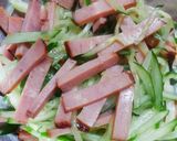 ラー油☆焼豚きゅうりマヨ和え作り方3写真